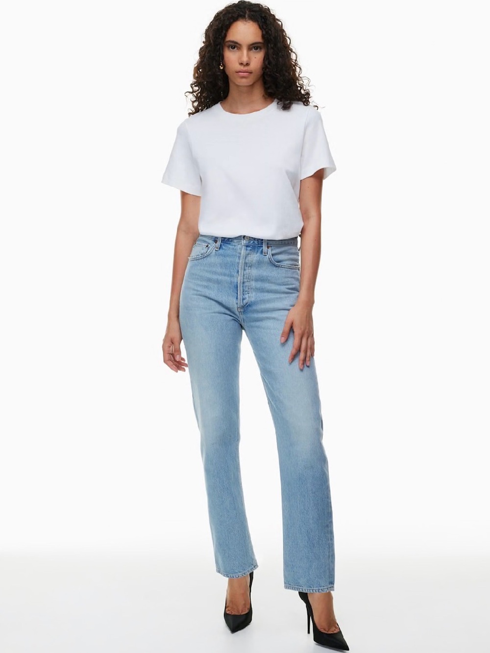 AGOLDE '90s Pinch Waist Jean Straight Size 28 in Soundwave